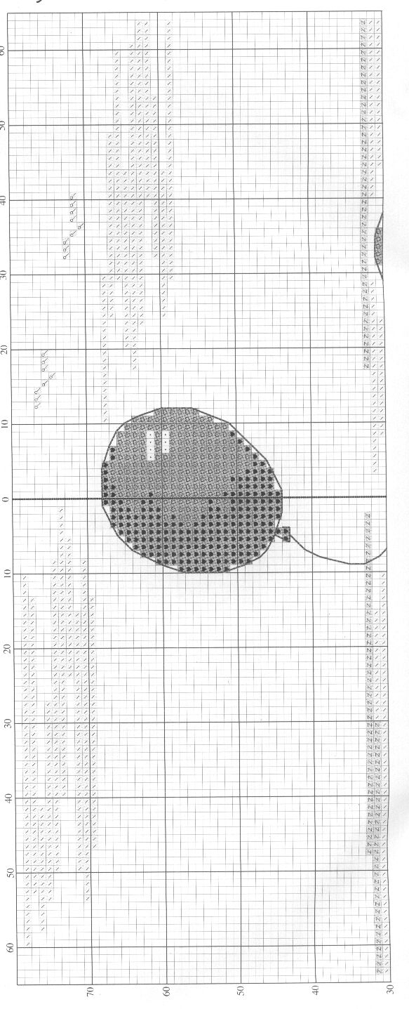 Schema punto croce Con Palloncini 2