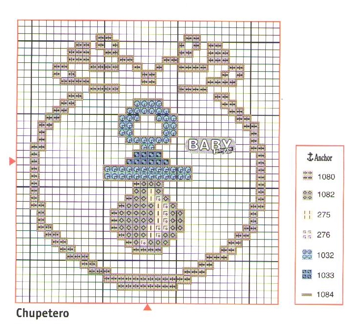 Schema punto croce Corredino 21
