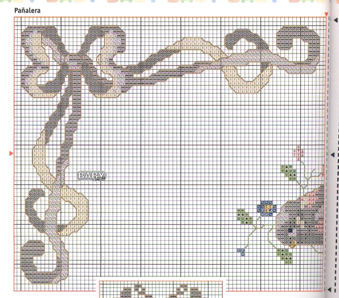 Schema punto croce Corredino 41