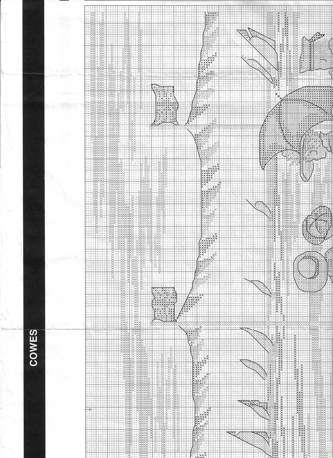 Schema punto croce Cowes 5