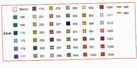 Schema punto croce Giardino 5