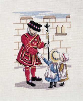 Schema punto croce Guardia 1