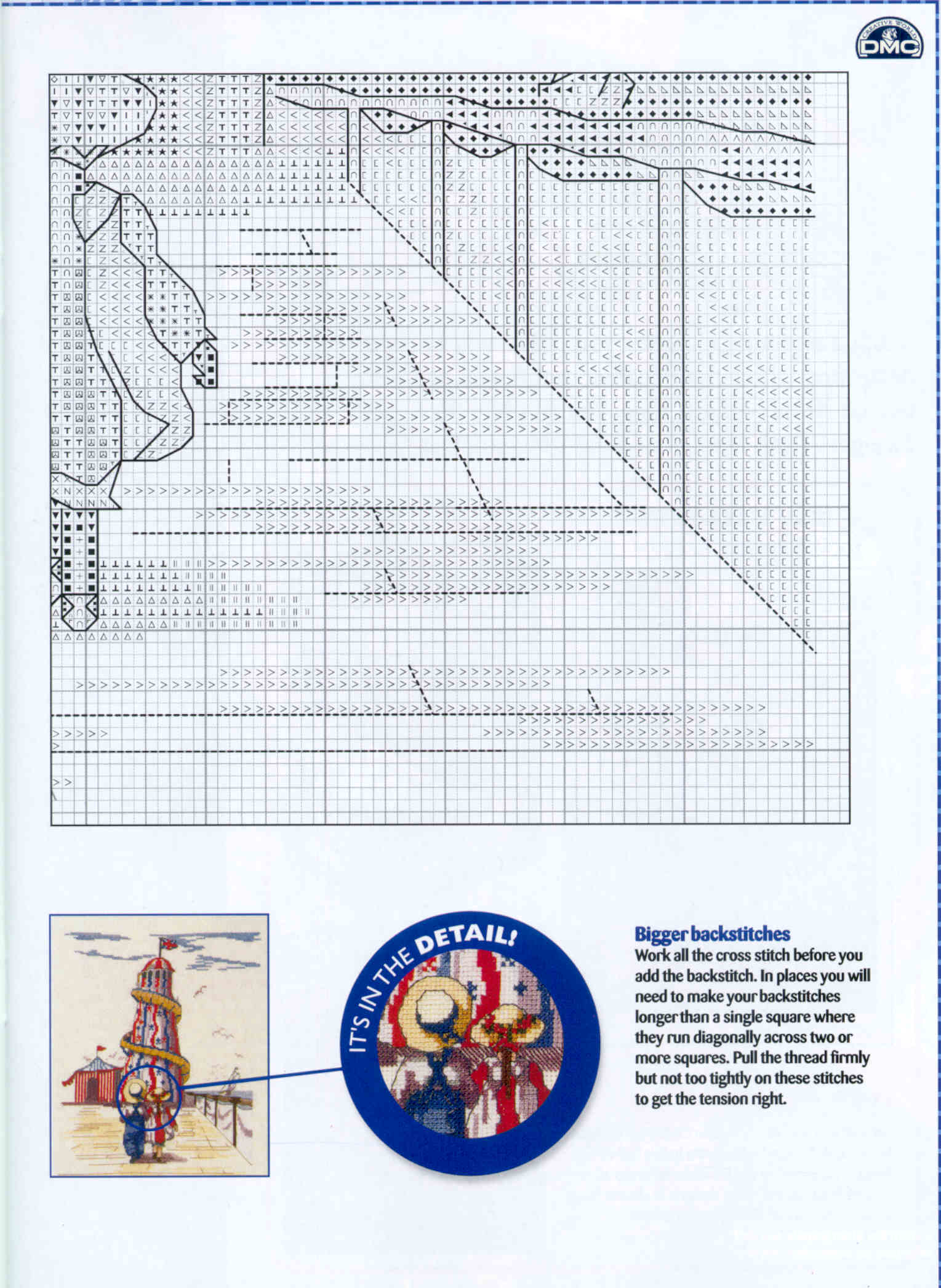Schema punto croce Helter Skelter 5