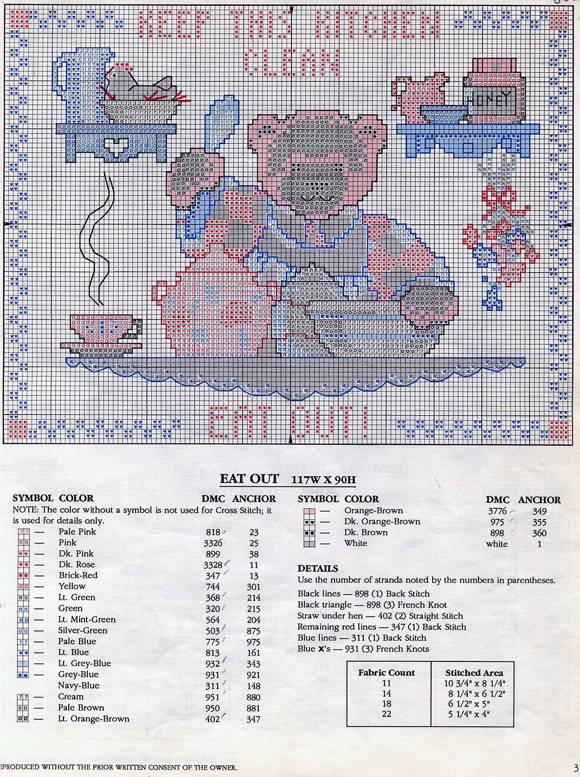 Schema punto croce Home And Heart 3