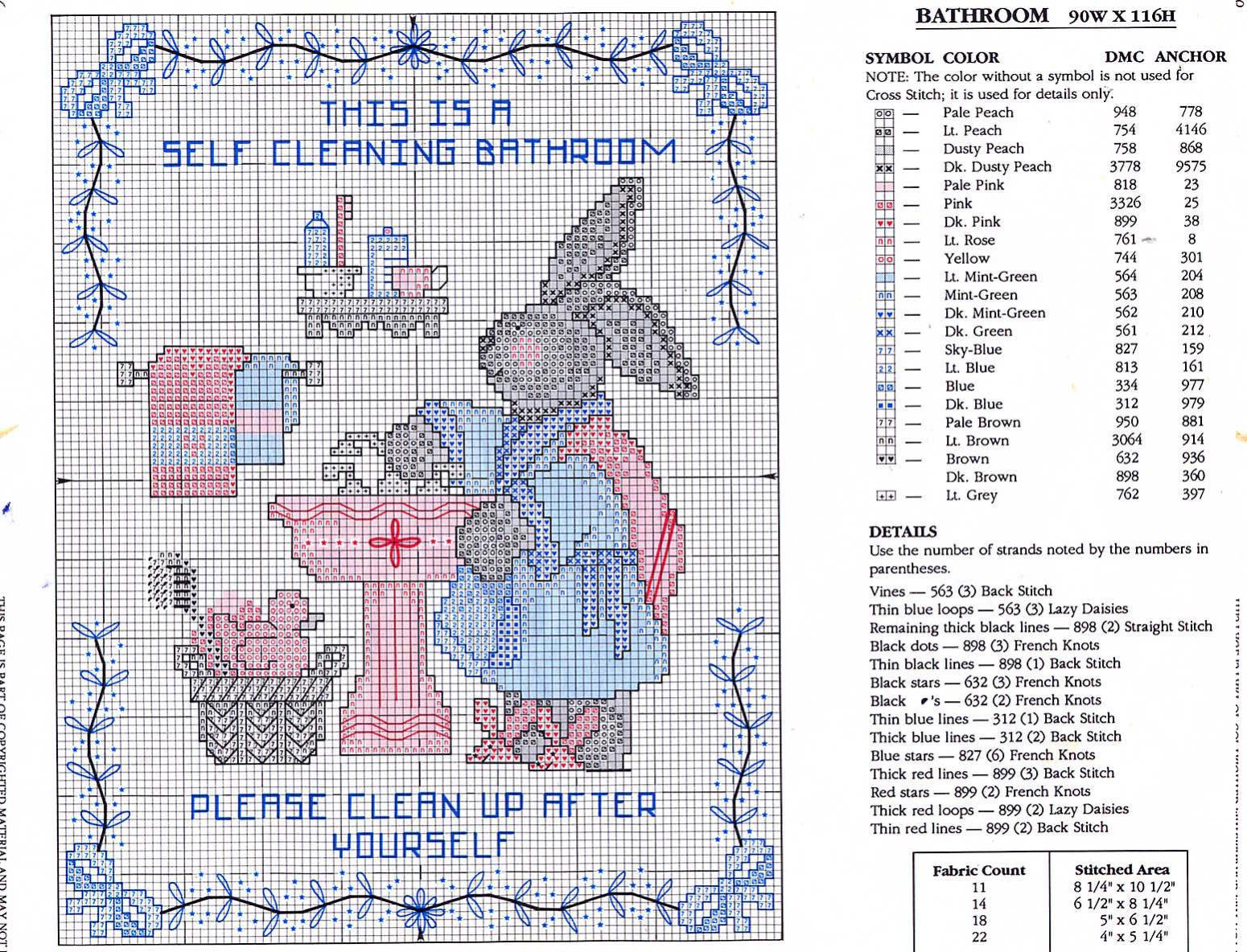 Schema punto croce Home And Heart 4