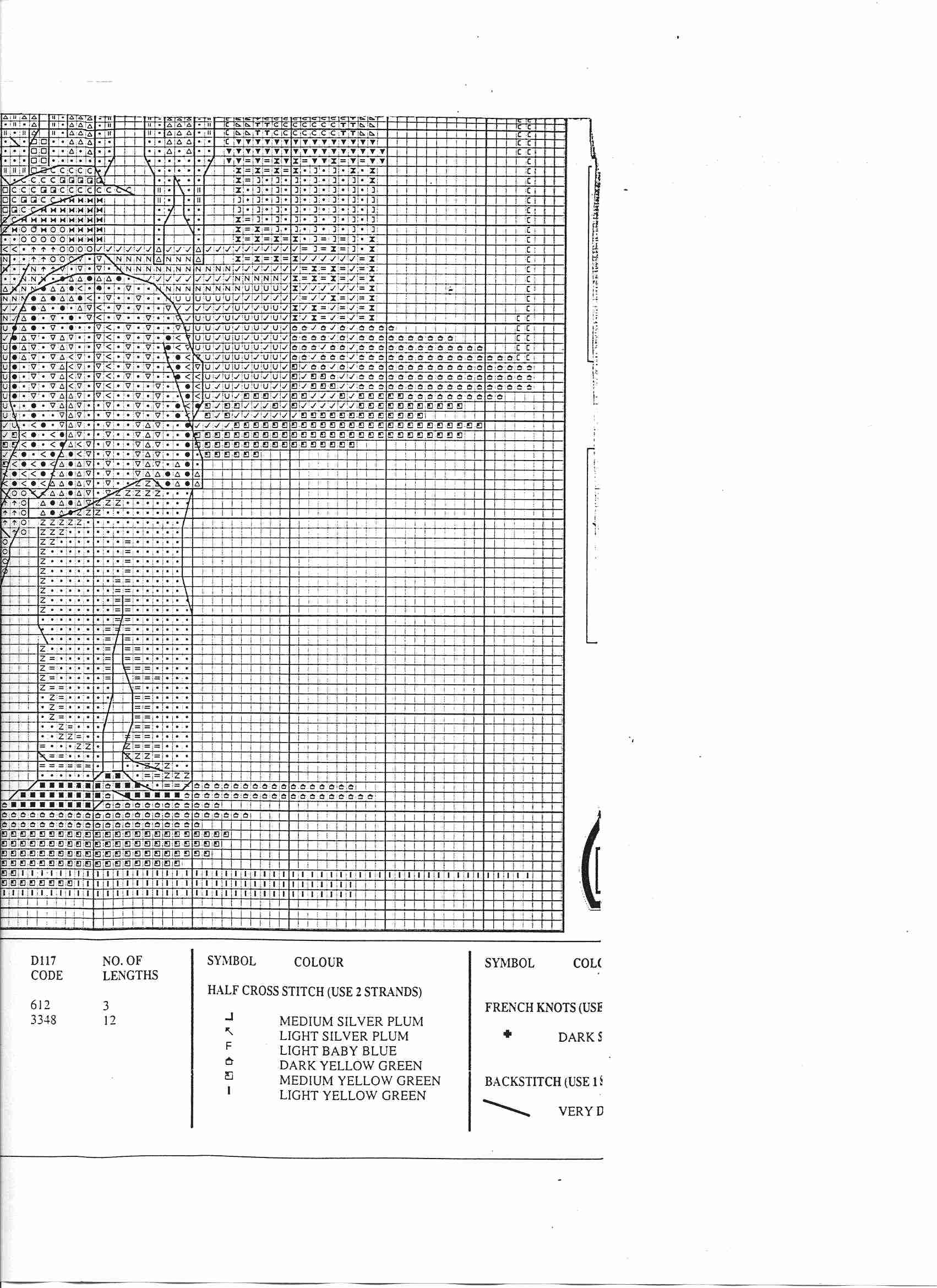 Schema punto croce Il Carosello 9