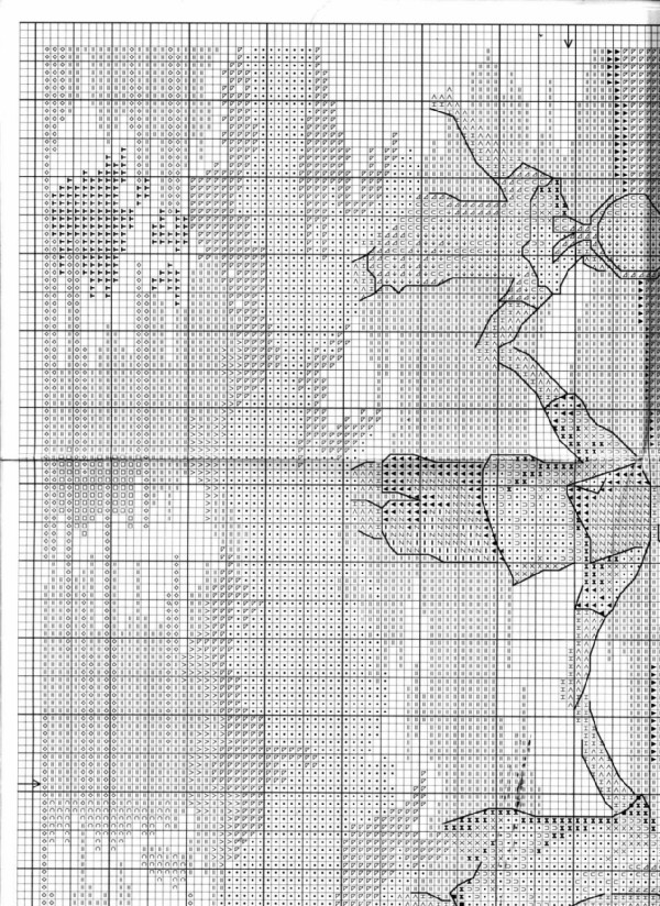 Schema punto croce In Acqua 4