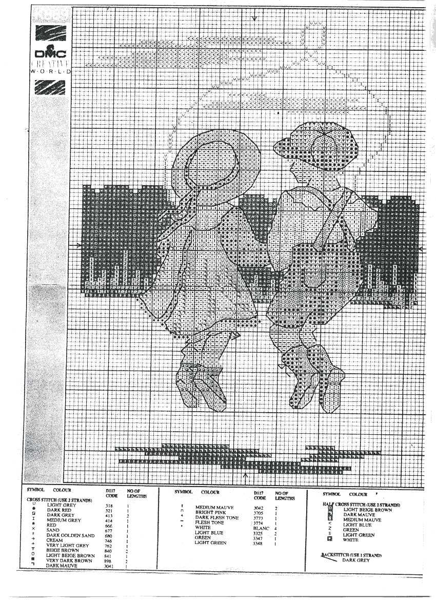 Schema punto croce Jump 2