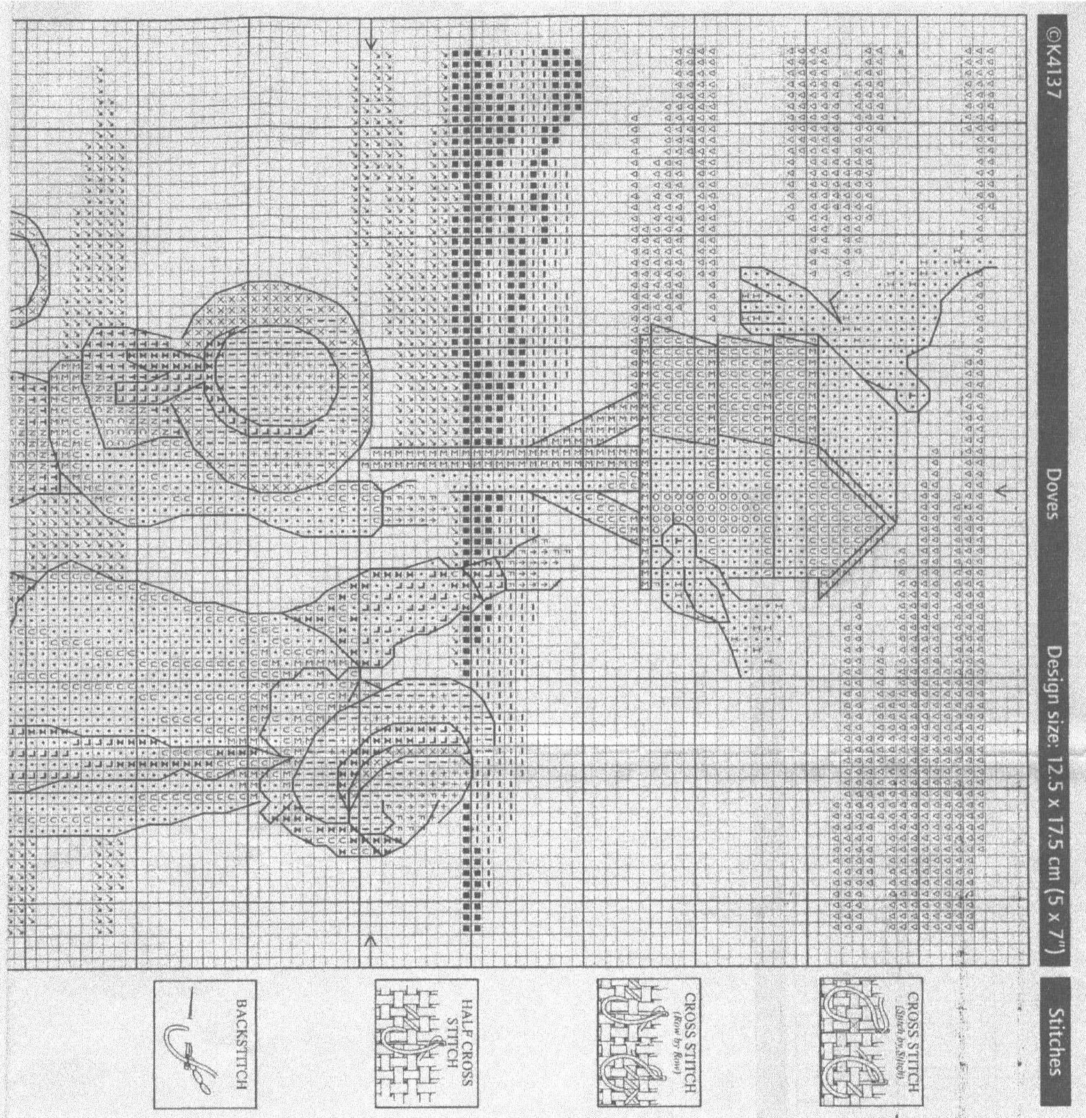 Schema punto croce La Piccionaia 2