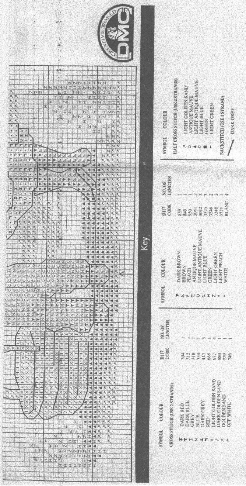 Schema punto croce La Piccionaia 3