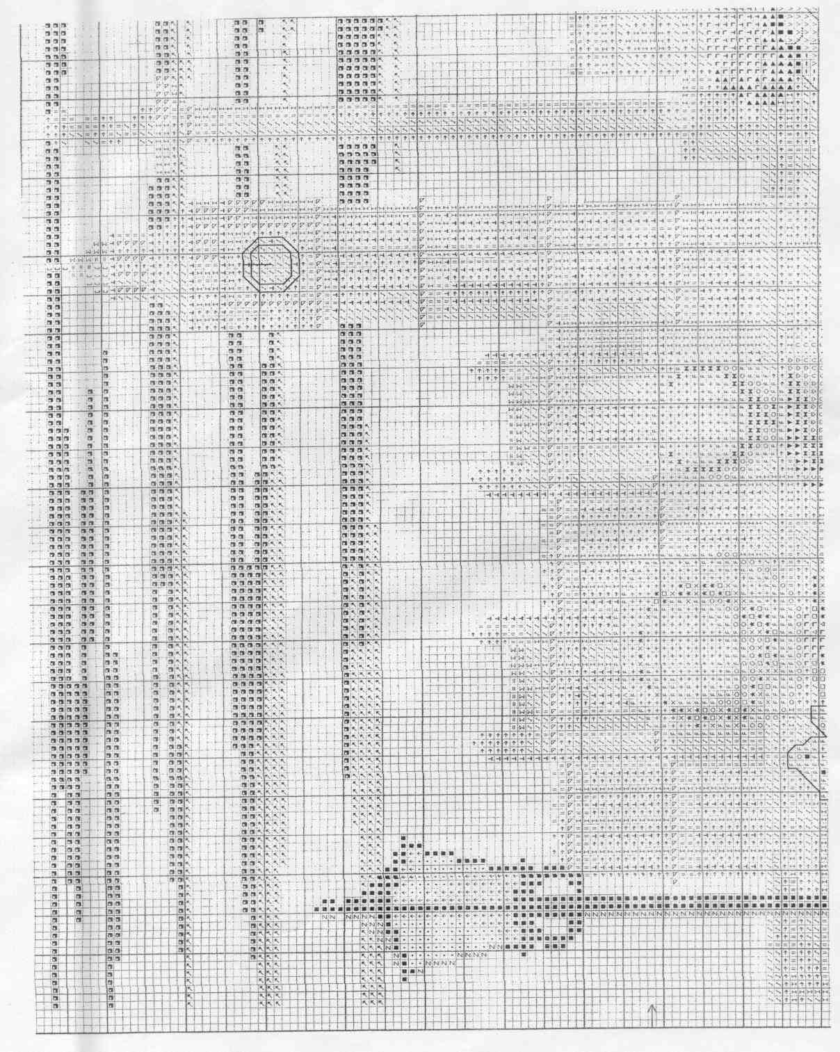 Schema punto croce Londra 2