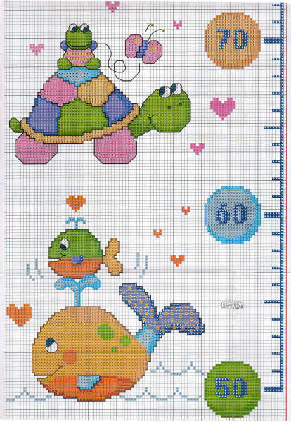 Schema punto croce Metro 1c