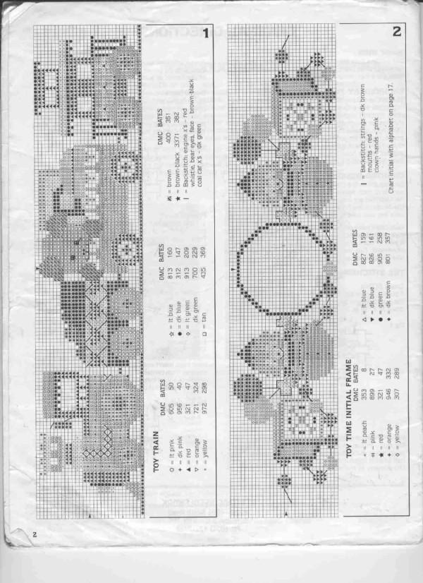 Schema punto croce Motivi 10