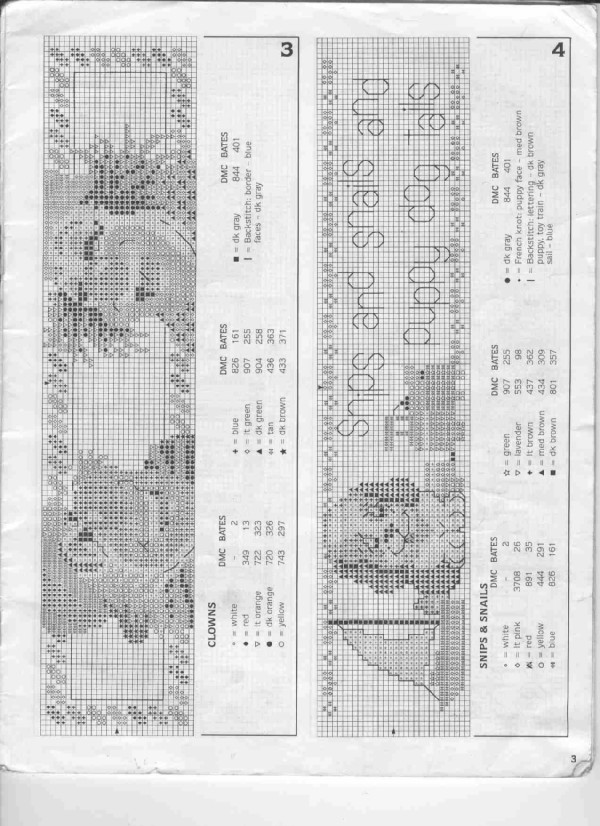 Schema punto croce Motivi 11