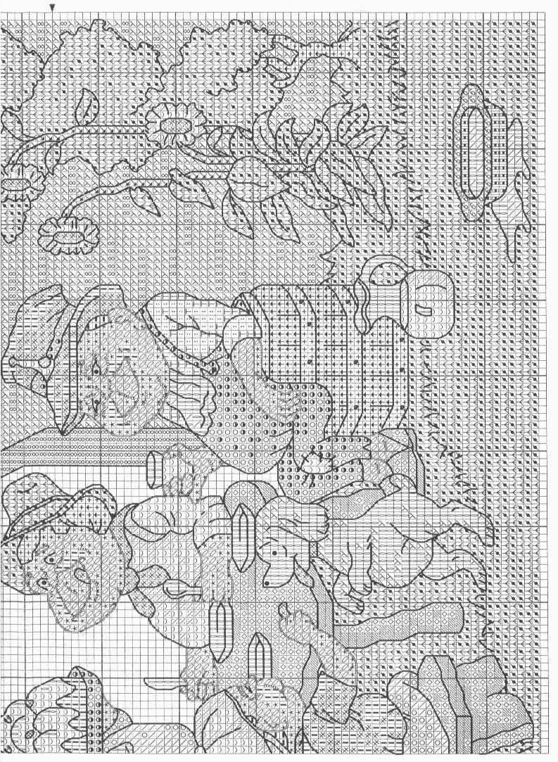 Schema punto croce Nani Cittadini 5