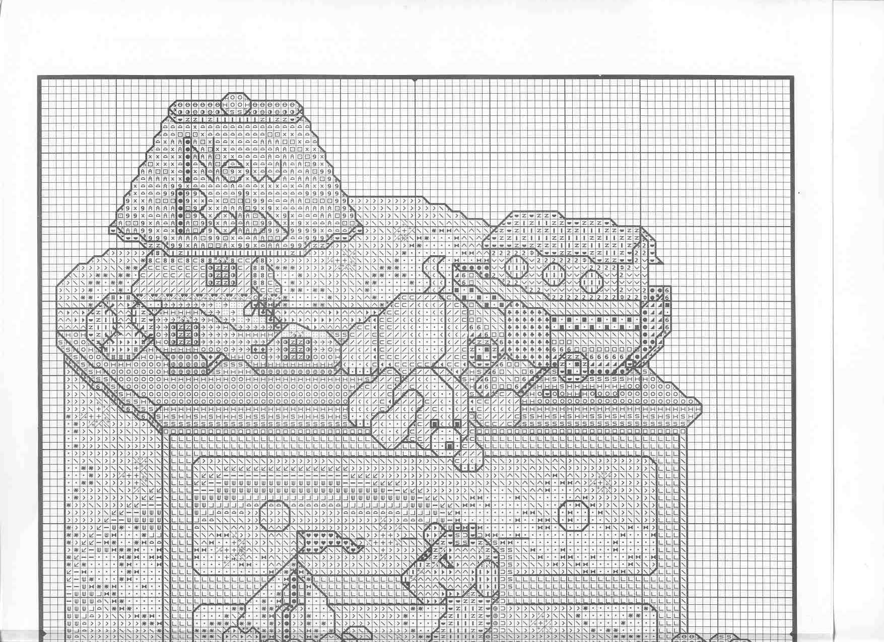 Schema punto croce New Baby 3