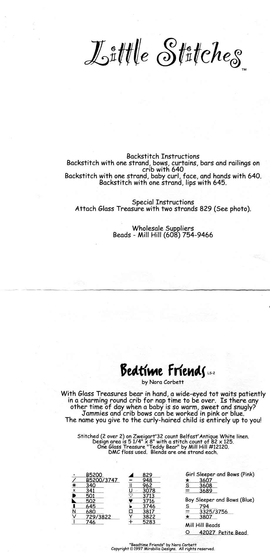 Schema punto croce Ora Di Dormire Amici 3