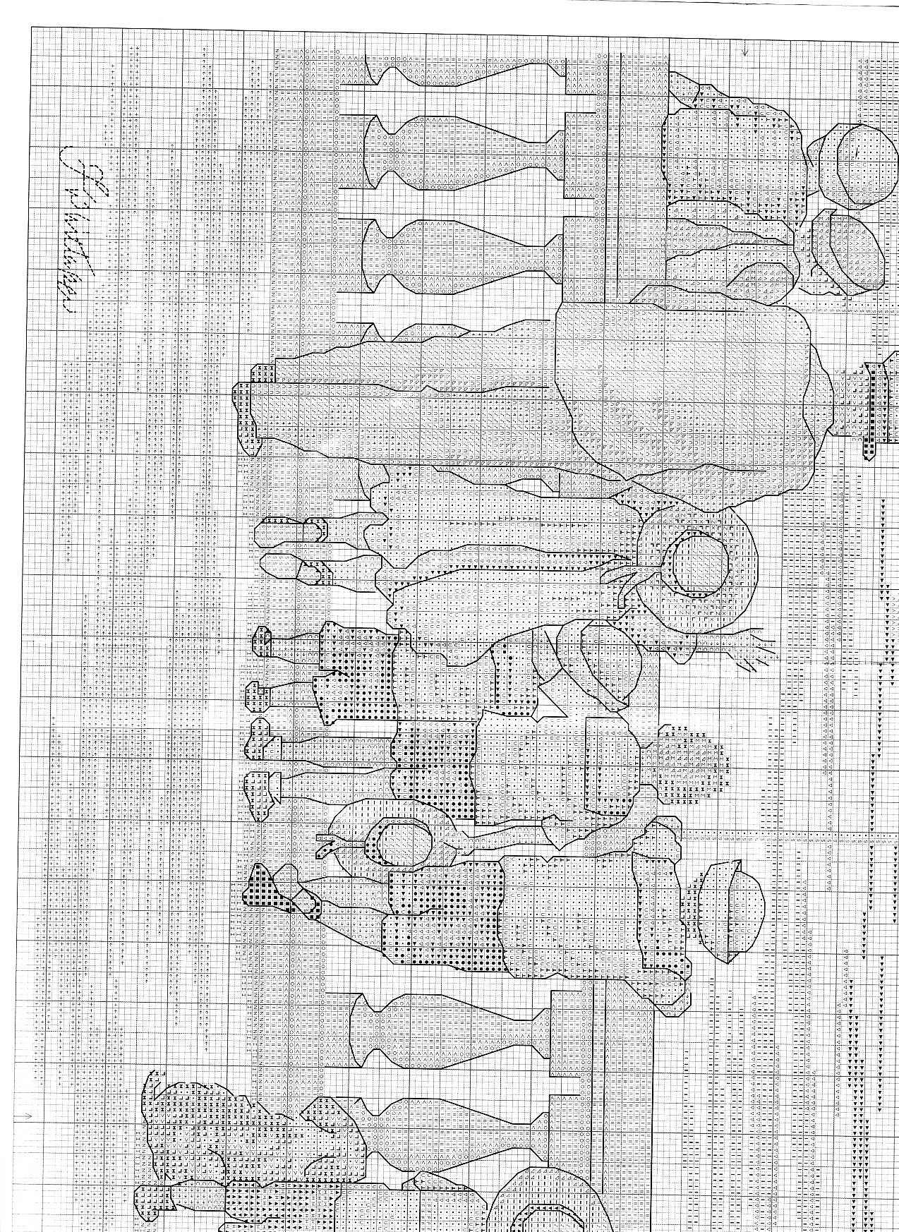 Schema punto croce Ragata 2