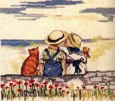 Schema punto croce Segreti 1