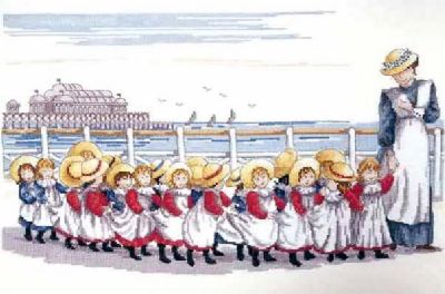 Schema punto croce Seguire Il Leader 1