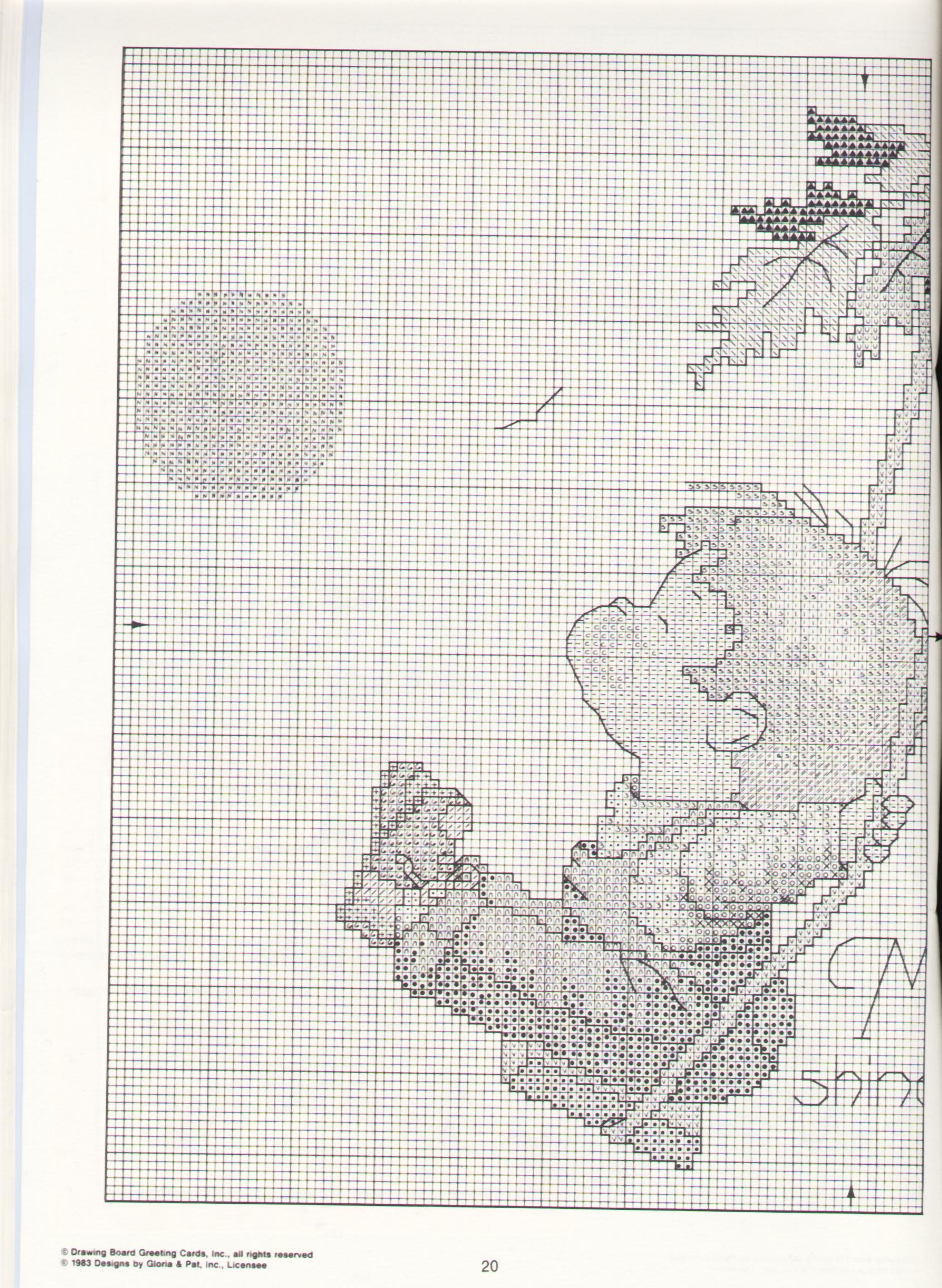 Schema punto croce Signore Nel Cielo 21