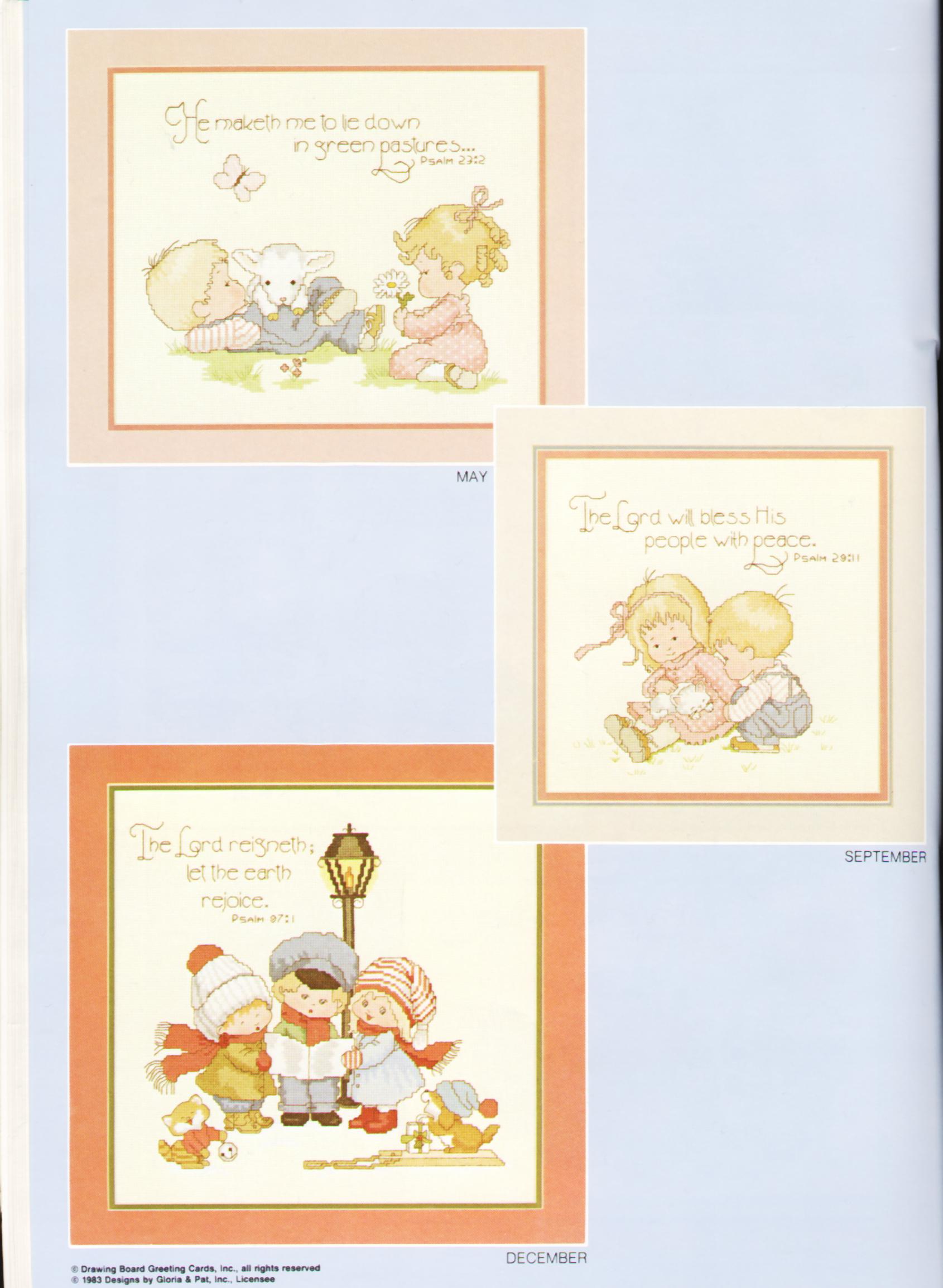 Schema punto croce Signore Nel Cielo 5