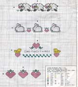 Schema punto croce Baby 1