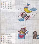 Schema punto croce Baby 2