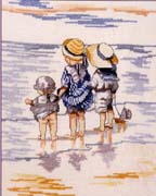 Schema punto croce Baby First Dip 1