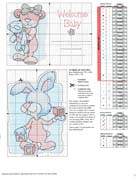 Schema punto croce Baby Toons 5
