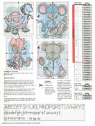 Schema punto croce Baby Toons 7