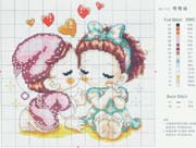 Schema punto croce Bacino 2