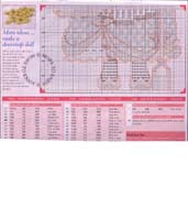 Schema punto croce Bambola 4