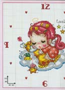 Schema punto croce Bella Ragazza 2