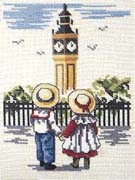 Schema punto croce Big Ben 1