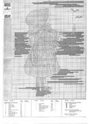 Schema punto croce Bimba Bambola 2