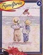 Schema punto croce Bimbi Aquilone 1