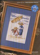 Schema punto croce Bimbi Spiaggia 1a