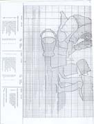 Schema punto croce Castello Di Sabbia 4