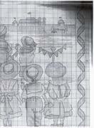 Schema punto croce Celebrazione 5