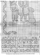 Schema punto croce Celebrazione 8