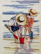 Schema punto croce Cercare Conchiglie 1