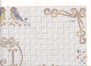 Schema punto croce Corredino 22