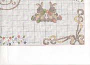 Schema punto croce Corredino 25