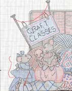 Schema punto croce Cucire 2