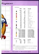 Schema punto croce Dormire Sulla Luna 3