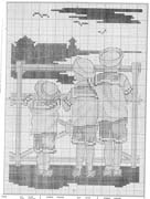 Schema punto croce Fratelli 2