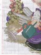 Schema punto croce Giardino 2