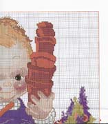 Schema punto croce Giardino 3