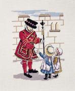 Schema punto croce Guardia 1